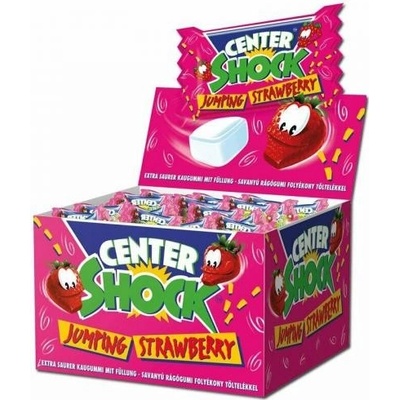 Perfetti Center Shock žvýkačky jahoda 100 x 4 g