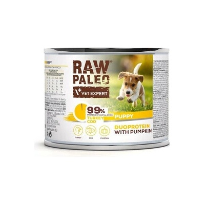 Raw Paleo Duoprotein Turkey & Cod Puppy 200 g