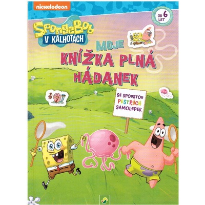 kolektiv SpongeBob Moje knížka plná hádanek Stav: nová