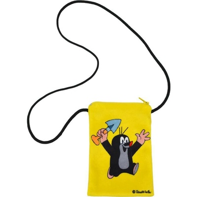 Moravská ústředna Taštička na krk 10 x 15 cm, Krtko Žltá