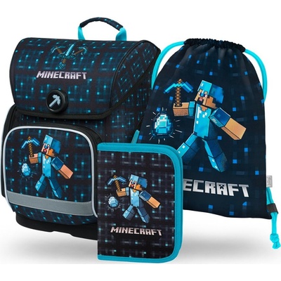 Baagl SET 3 Ergo Minecraft Blue Axe – Hledejceny.cz