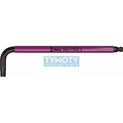 Wera 022612 Zástrčný kľúč Multicolour, metrický BlackLaser, 6 x 172 mm typ 950 SPKL W05022612001