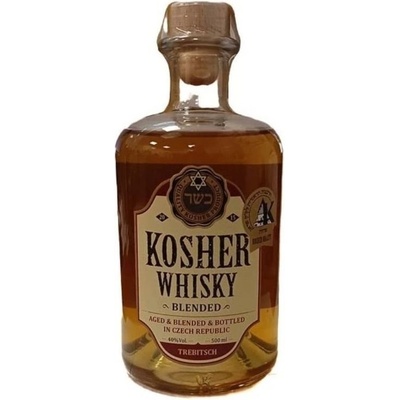 Trebitsch Whisky Kosher Blended 40% 0,5 l (holá láhev)