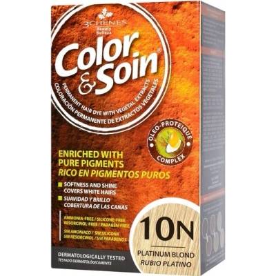 COLOR&SOIN Barva na vlasy 10N Platinová blond