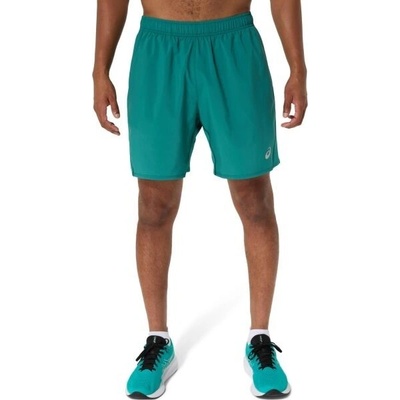 Asics CORE 7IN pánské běžecké šortky tmavě zelená