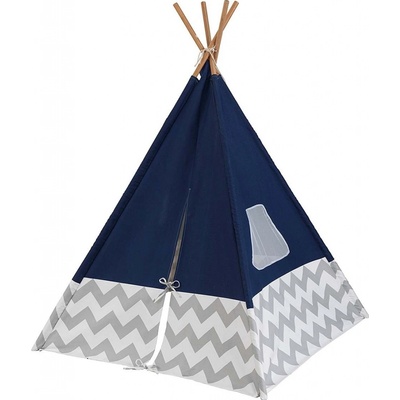KidKraft 228 Teepee stan šedá modrá