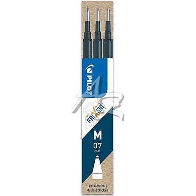 Pilot FriXion 2067-063 M náplň 3 ks 0,7 mm Modročerná