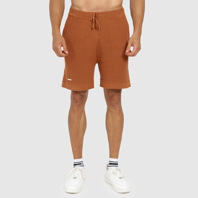 Pánske pletené kraťasy Iron Aesthetics Vibe rusty