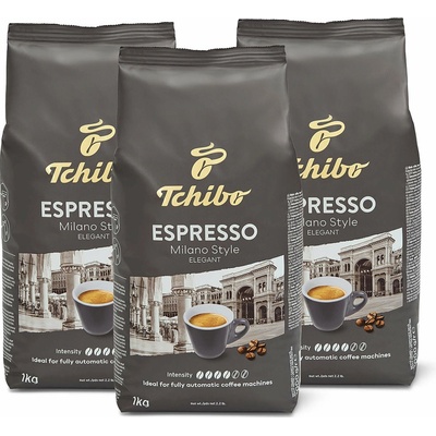 Tchibo Espresso Milano Style zrnková 3 x 1 kg
