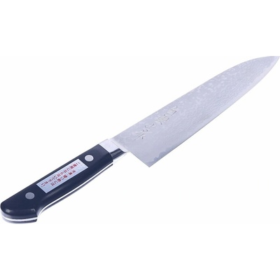 MIKI HAMONO SEISAKUSHO Japonský kuchynský nôž Santoku s damaškovým vzorom VG10 180 mm UF003