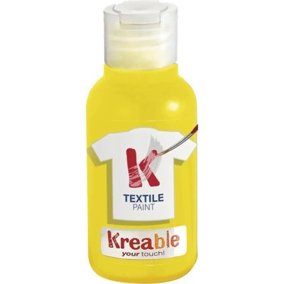 Farba na textil žltá 100 ml