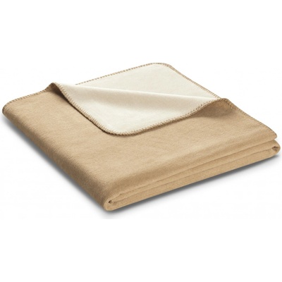 Biederlack Cotton Duo Melange Creme-natur deka 150x200