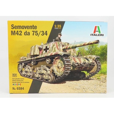 Italeri Mgmc Tank M42 Da 75/34 Semovente Military 1945 / 1:35