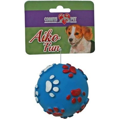 Cobbys Pet Aiko Fun Lopta labky 8 cm