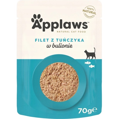 Applaws Tuna fillet in broth 70 g