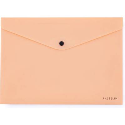 Karton P+P Plastový obal A4 s cvočkom PASTELINI Marhuľová