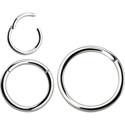 Atreya Titanový kroužek s otevíráním velikost: 0,8 mm délka průměr 6 mm