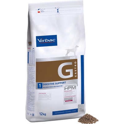 Virbac Veterinary HPM Adult Dog Gastro Digestive Support G1 12 kg