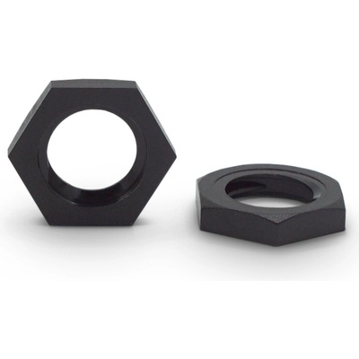 Matica plastová, 6-hranná, DIN 439 / 051a-389 / M30 x 1,5 mm (čierna)