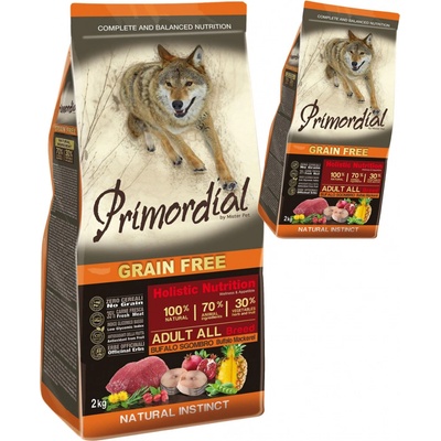 Primordial Adult Grain Free Buffalo & Mackerel