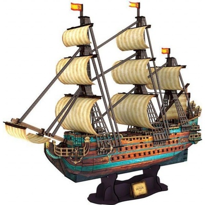 CubicFun 3D puzzle Loď San Felipe 248 ks