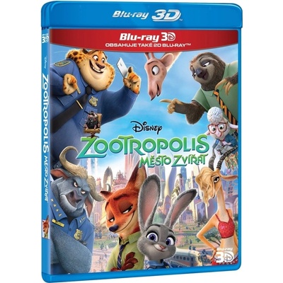 Zootropolis: Město zvířat 2D+3D BD