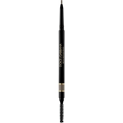 Dolce&Gabbana Brow Restyler Pencil ceruzka na obočie s kefkou 02 Dark Blonde - Neutral Soft Brown 0,09 g