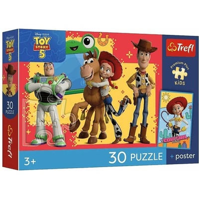 TREFL Premium Plus Kids Toy Story 5 Dobrodružství 30 dílků