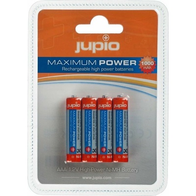 Jupio AAA 1000 mAh 4ks JRB-AAA1000 – Hledejceny.cz