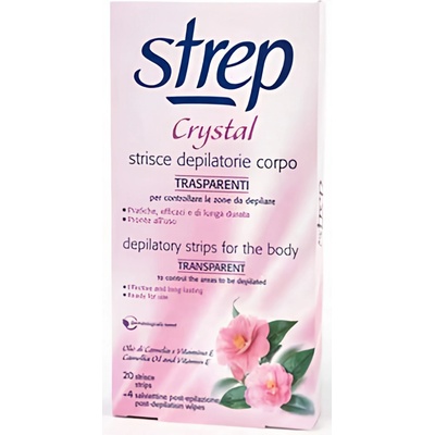 Opilca Strep voskové pásky Body depilace Argan 20 ks