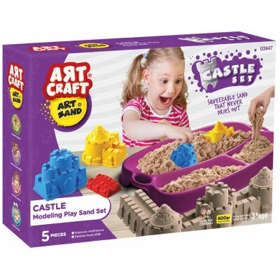 Art Craft kinetický písek hrad 600gr