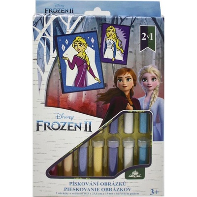 Red Castle pieskovanie obrázkov 2v1 Ledové království 2x Elsa