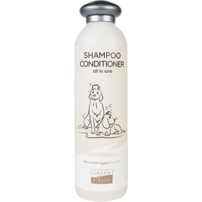 Greenfields Shampoo Dog Šetrný šampon a kondicioner pro psy s delší srstí 250 ml – Hledejceny.cz