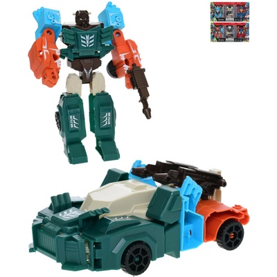 Deformation Warrior sada transformujících se závodních aut na roboty