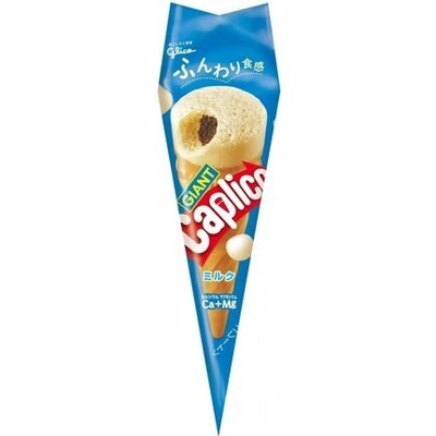 Glico Caplico bílá a mléčná bublinková čokoláda 10 x 34 g