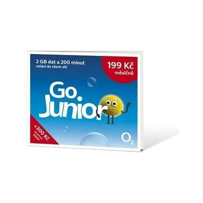 O2 Předplacená karta Go Junior - SMALLPGO.0XX2G51