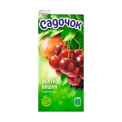 Sadočok Džus Jablko Višen 0,95 l