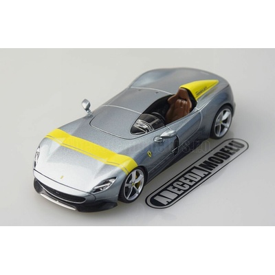 Bburago Ferrari Monza SP1 stříbrná 1:24