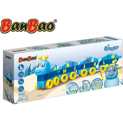 BanBao Caterpillar Young Ones housenka písmenka 40 ks – Hledejceny.cz
