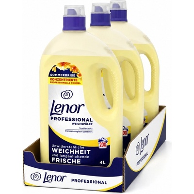Lenor Professional Aviváž Sommerbrise 3 x 200 PD 4 l