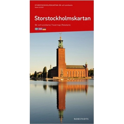 Mapa Stockholm 1:25 000 - Storstockholmskartan – Hledejceny.cz