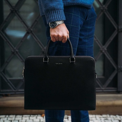 Valmio brašna z pravé kůže black lock – Hledejceny.cz