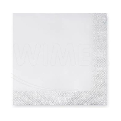 Wimex Obrúsok PAP FSC Mix 3V biely 24x24 cm