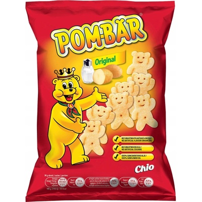 Pom-Bar Originálne Zemiakové Chrumky 50 g