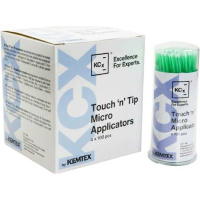 Kemtex Touch'n'Tip zelená - Retušovacia tyčinka 2,0 mm 100 ks 13.13050-20