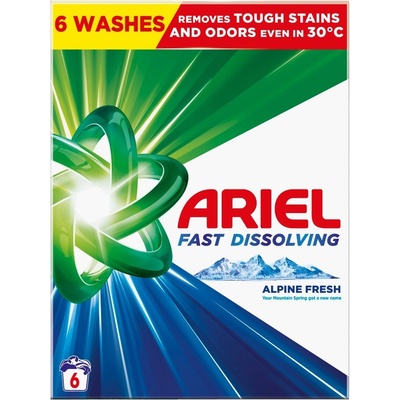Ariel prášek Mountain Spring 330 g 6 PD