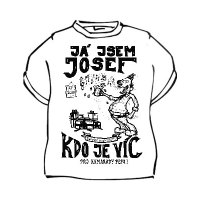 Tričko Já jsem Josef, kdo je víc