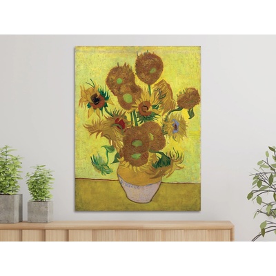Slunečnice - Vincent van Gogh Varianta: 30x40 cm - Obraz na desce