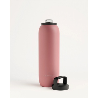 Waterdrop Izolační Funkční Termoska + Funkční Víčko na pití s Pítkem 1 l berry matt