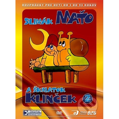 Slimák Maťo a škriatok Klinček 2 DVD – Hledejceny.cz